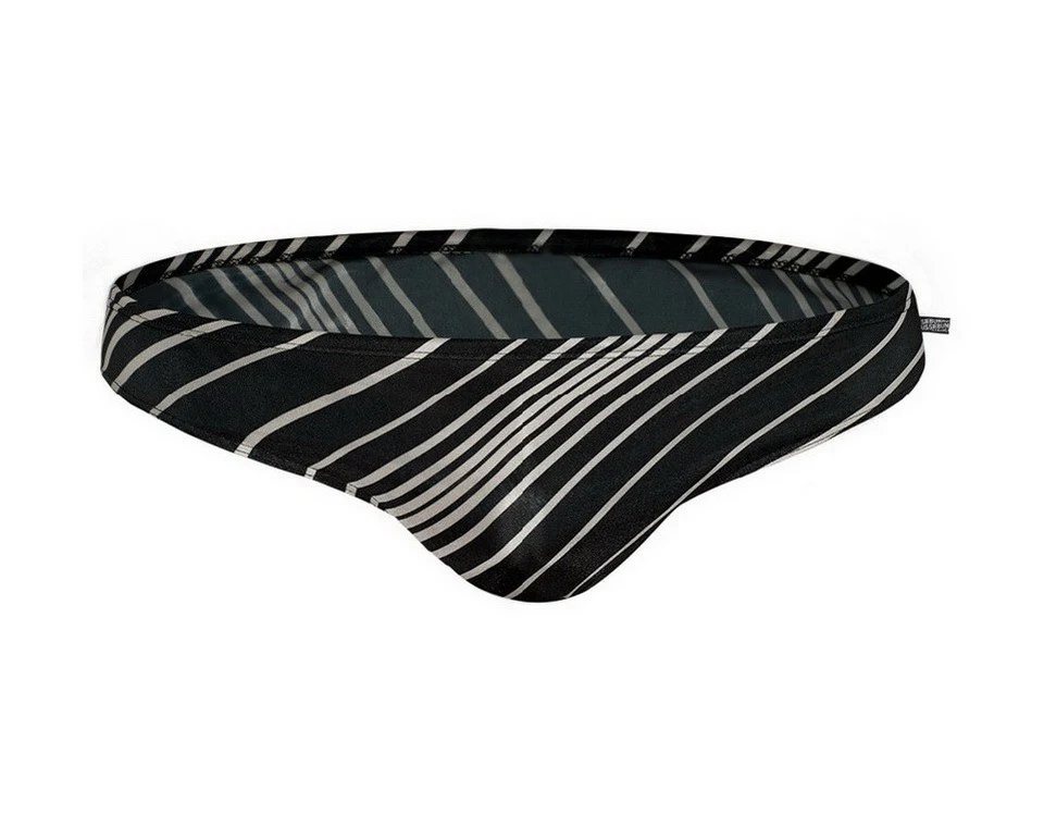 Title 10, Sexy striped swim trunks for men, stylish desig...