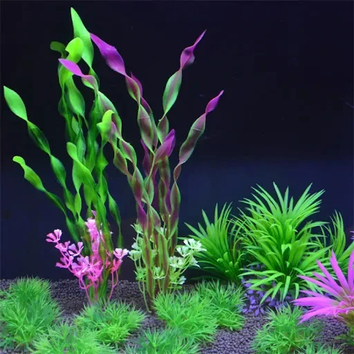 1PCS Artificial Plastic Water Plant Grass Aquarium Decorations Plants Fish Tank Grass Flower Ornament Decor Aquatic Acce — photo 5