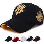 Boné de beisebol bordado estilo snapback, chapéu de verão. Perfeito para usar no verão, com proteção solar e um visual moderno e confortável. — foto 5
