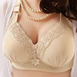 Large Size Bra Big Cup Big Breasts No Steel Ring for Middle Aged Women Comfortable Underwear — photo 5