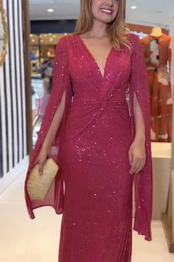 Title 10, Womens Fashionable Sequins Casual Loose Dress ...