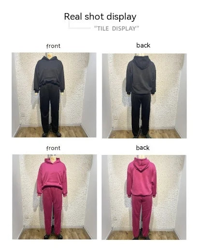 Title 3, Conjunto casual de dos piezas para otoño e invi...