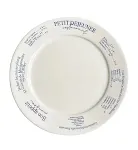 8inch letter lace plate