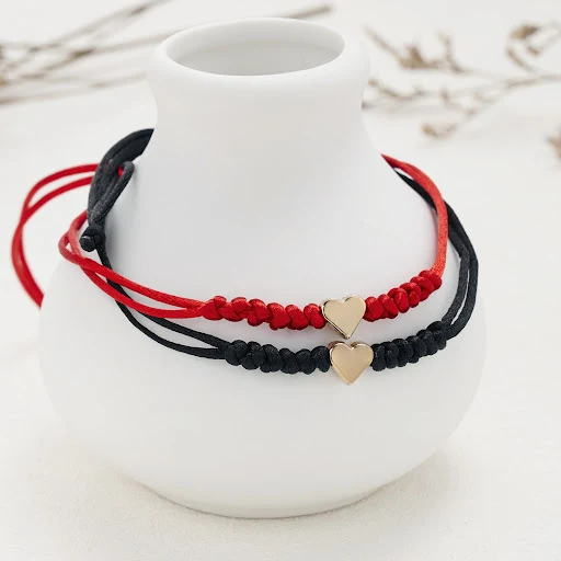 Title 16, Braccialetto fortunato Red Rope Love a 6 nodi p...