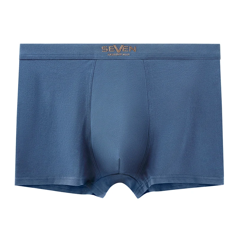 Men's Cotton U-convex Boxer Briefs with Three-dimensional Prints for superior comfort and support, providing a fresh and — photo 8