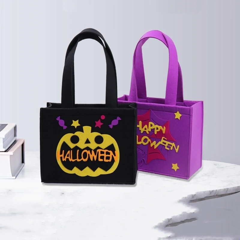 Holy Festival Felt Bag for Children, Three-dimensional Portable Candy Bag. Perfect for treats, easy to carry and ideal f — photo 7