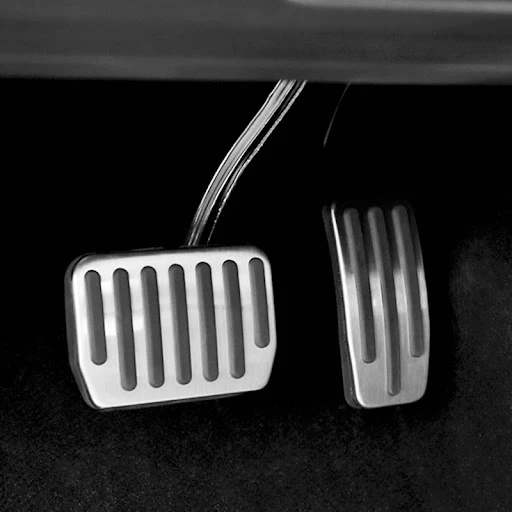 Title 1, Stainless steel brake pedal for enhanced durabi...