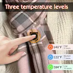 Heated Electric Scarf Bib Shawl for Winter Cold Protection, offering warm, cozy, and comfortable electric heating to bea — photo 3