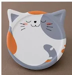 Sous-verre chat créatif en céramique et liège, protège vos surfaces avec style et ajoute une touche décorative, idéal pour vos boissons. — photo 14