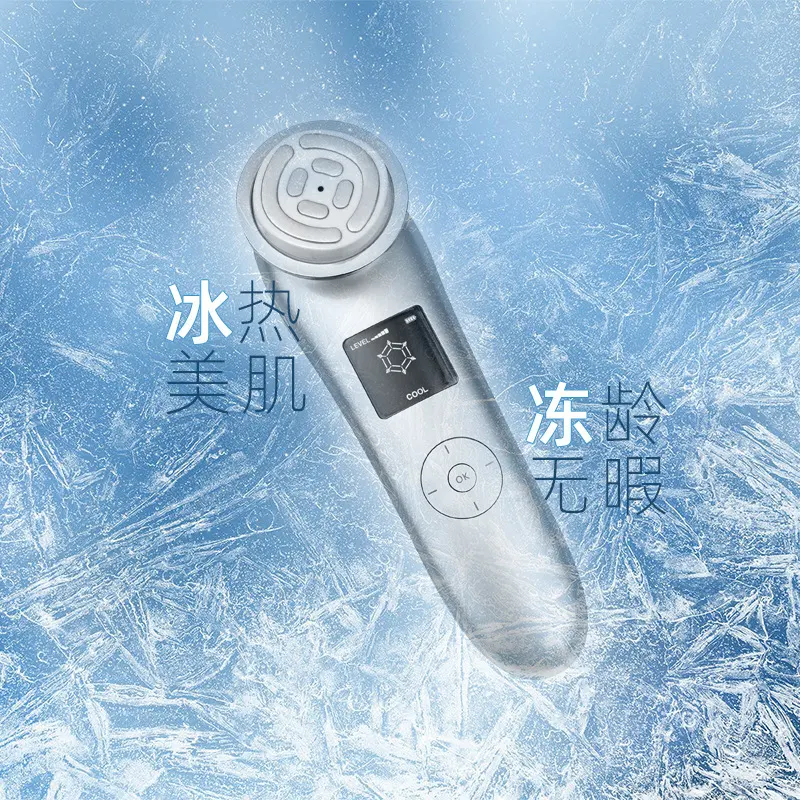 Equipamento de beleza com microcorrente e eletroporação para rejuvenescimento facial. Estimula colágeno, aumenta absorção de soros e reduz rugas. — foto 8