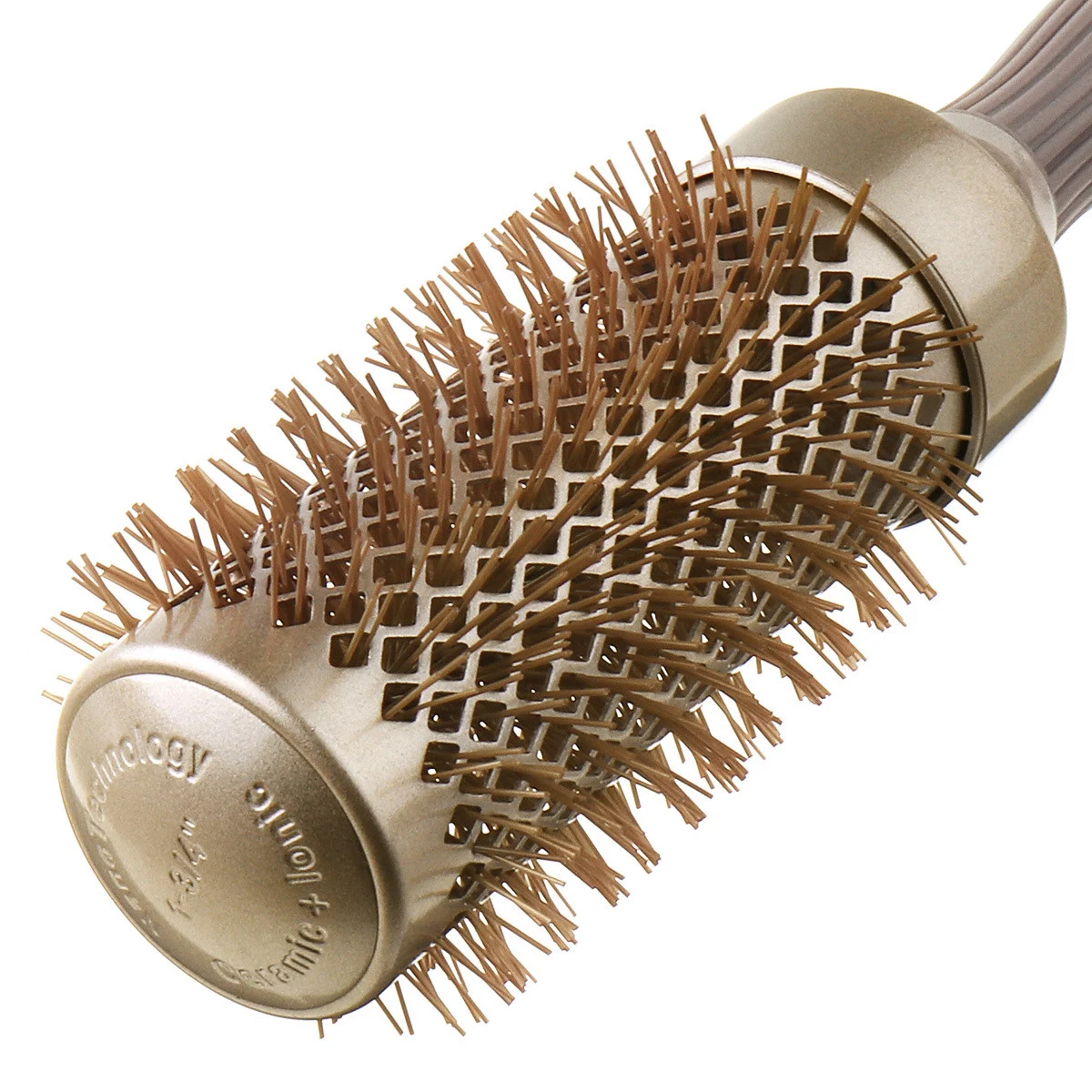 Cepillo rizador cerámico para rizos definidos y sin encrespamiento. Consigue rizos perfectos con calor uniforme y protección capilar. Fácil de usar. — foto 2