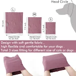 Happy Hoodie For Dogs And Cats Grooming And Force Drying Tool For Anxiety Relief Calming Puppy Neckerchief Pet Turban — photo 5