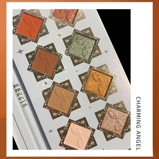 Title 7, Neuer, heißer 8-Farben-Lidschatten mit Perlmutt...