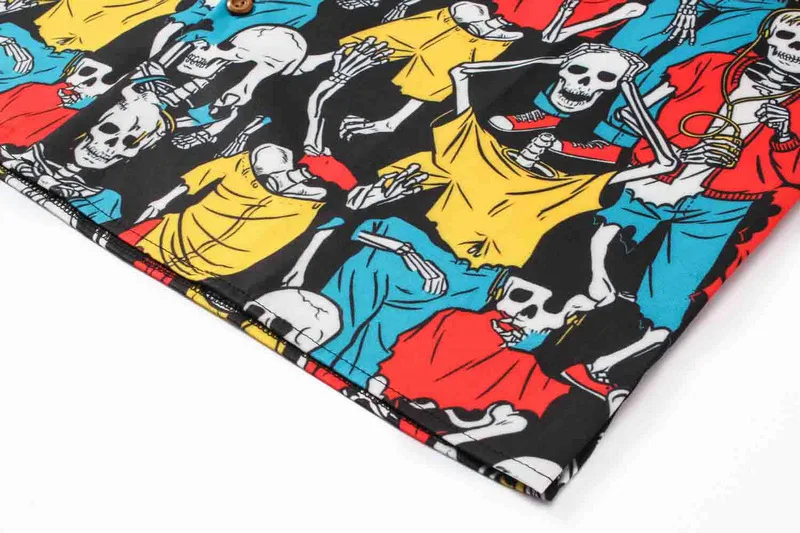 Title 9, Skull štampana bluza sa kratkim rukavima