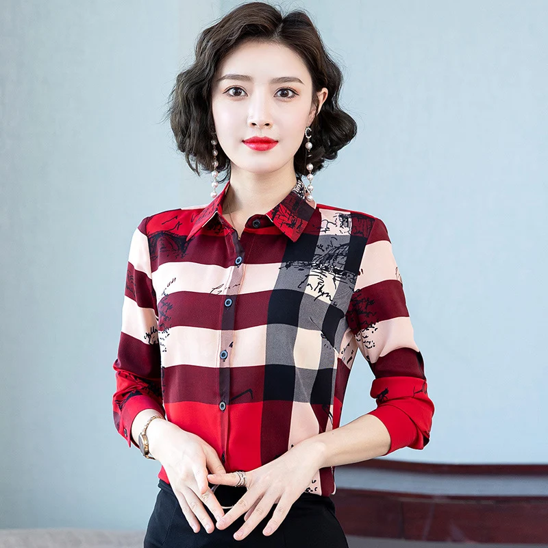 Title 1, Womens Loose And Slim Fashion Western Style Shirt