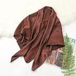 90 Solid Color Dark Coffee