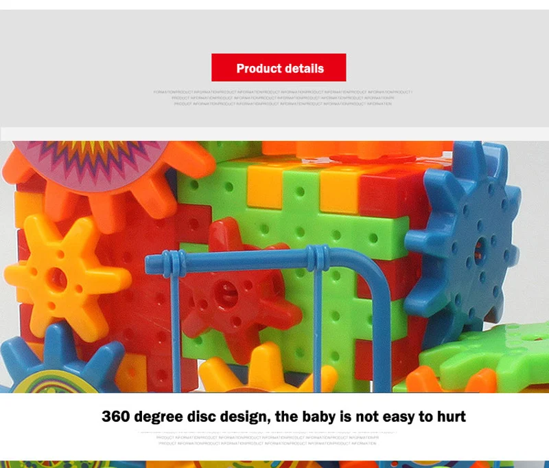 Title 11, Electric Gears 3D Model Building Kits Plastic B...