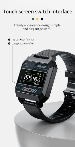 Title 2, Smartwatch Esportiva Completa com Monitor de Fr...