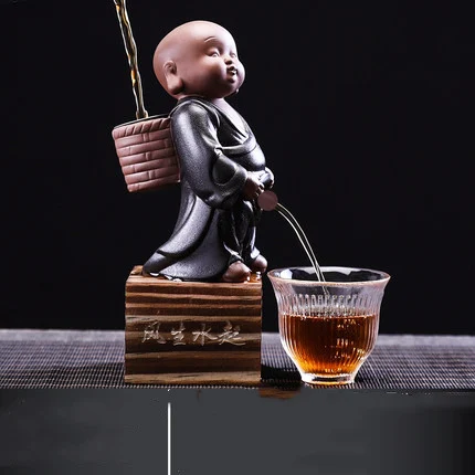 Title 9, Creative Purple Sand Ornaments Kung Fu Tea Set....