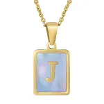 Gold J With Chain