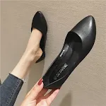 Zapatos planos de cuero para mujer — foto 3