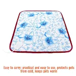 Electric heated blanket for cats and dogs, providing warmth and comfort. Safe and easy to clean, perfect for your pets i — photo 9
