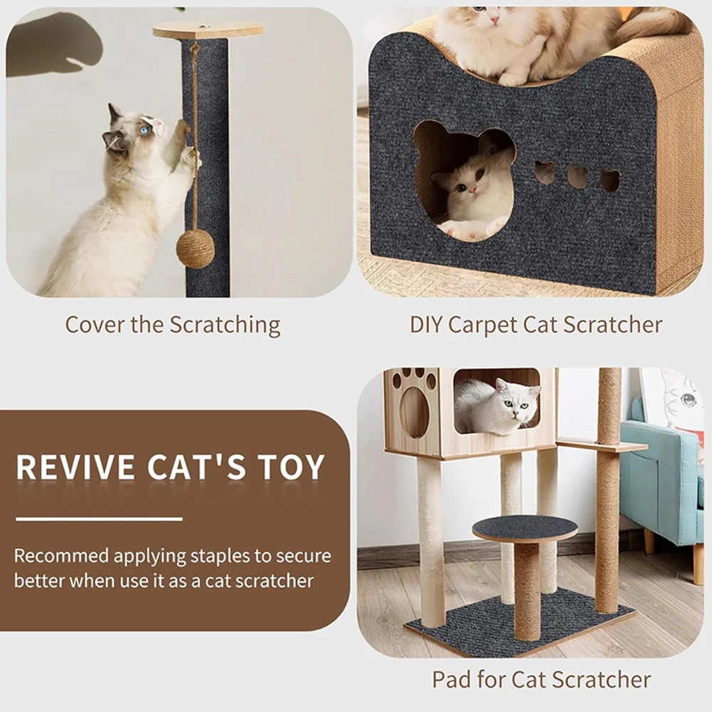 Title 8, Wall Anti Cat Scratch Sofa DIY Cats Scratch Boa...