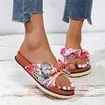 Women's Thick Bottom Round Toe Plus Size Outer Flat Slippers for ultimate comfort and style, perfect for everyday wear. — photo 2