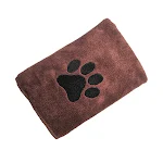 Toalha de banho de secagem rápida para cães e gatos, macia e absorvente, em fleece coral para animais de estimação, pós-banho perfeito. — foto 14