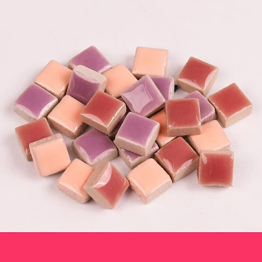 Title 23, 1cm Ceramic Mixed Color Mosaic Handmade DIY Mat...
