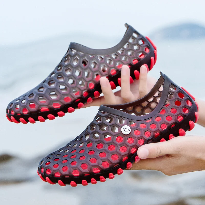 Summer Korean New Style Hollow Beach Shoes Breathable, providing comfort and style for your summer adventures. Lightweig — photo 5