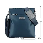 Bolsa de Ombro Oxford Masculina Casual de Negócios Bolsa Mensageiro Coreana Bolsas Masculinas Lona Mochila Tendência Conforto e Estilo — foto 5