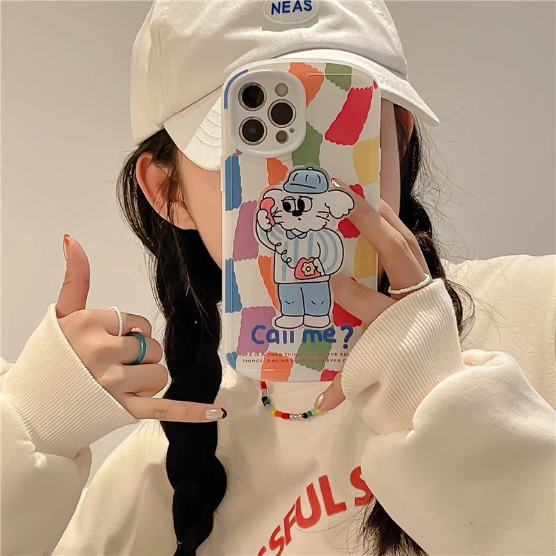 Title 6, Capinha de celular com suporte, padrão coreano ...