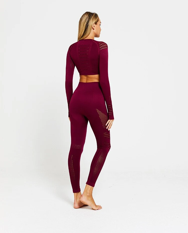 Title 4, Leaky stretch tight-fitting short fitness top d...