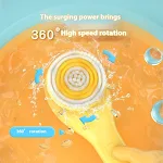 Powerful Long Handle Intelligent Electric Scrubbing Device. Achieve Effortless Cleaning and Deep Cleanse Surfaces With T — photo 7