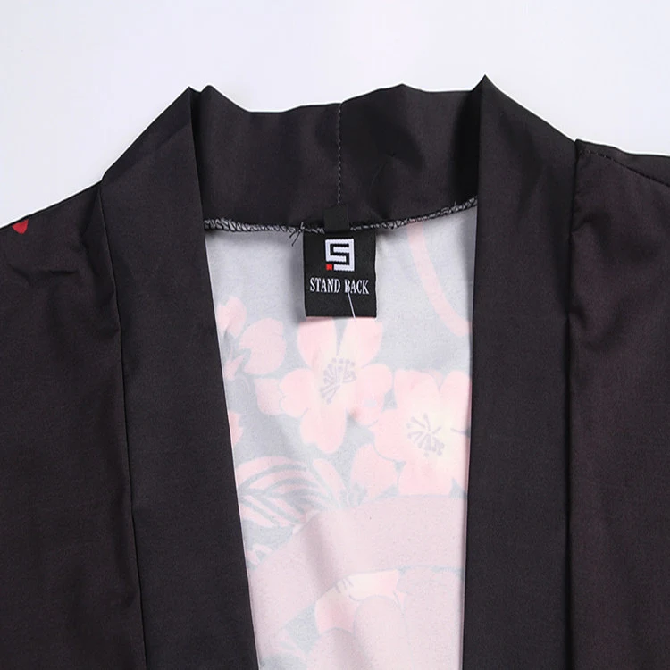 Japanese cropped kimono fairy crane jacket, lightweight and stylish, perfect for festivals and adding a unique touch to — photo 1