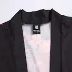 Japanese cropped kimono fairy crane jacket, lightweight and stylish, perfect for festivals and adding a unique touch to — photo 1