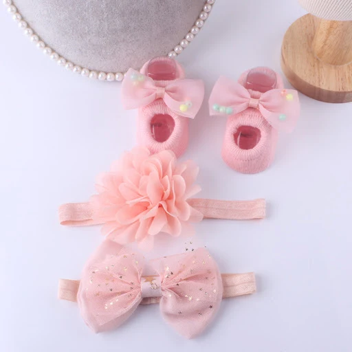 Title 4, Conjunto Faixa de Cabelo para Bebê Tudo em um p...
