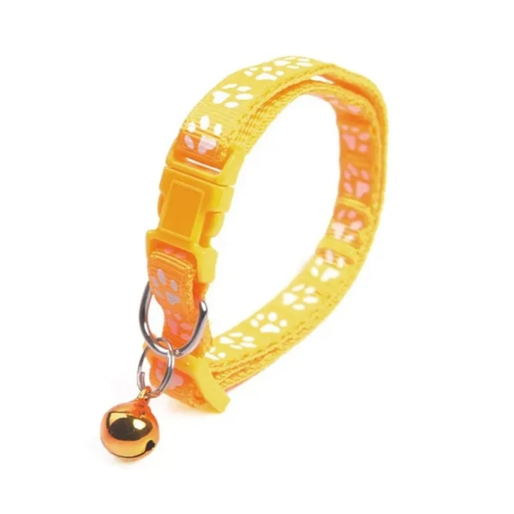 Title 12, Cute Cat Collars With Bell Pendant Adjustable P...