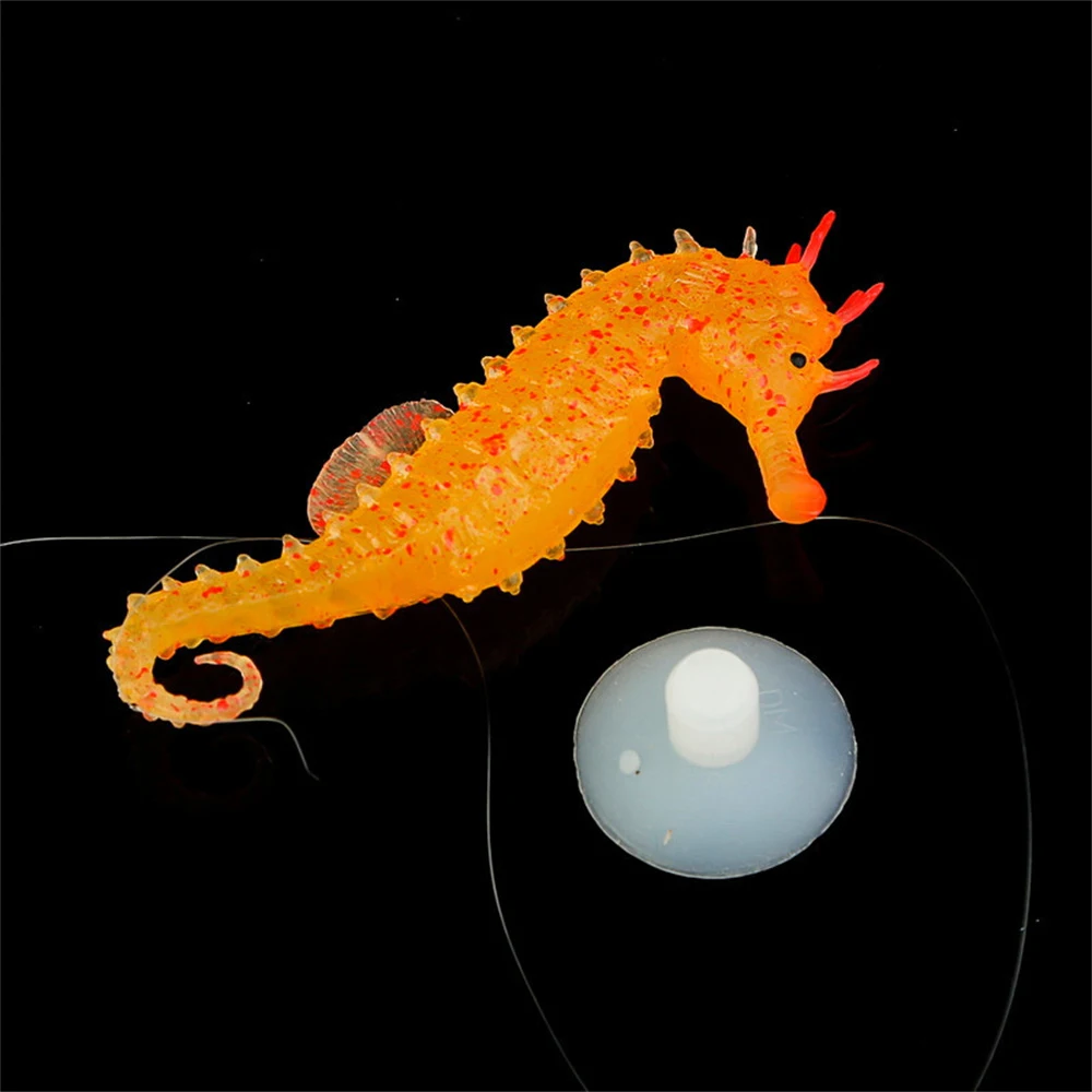 Title 3, 1set Aquarium Artificial Luminous Seahorse Fish...