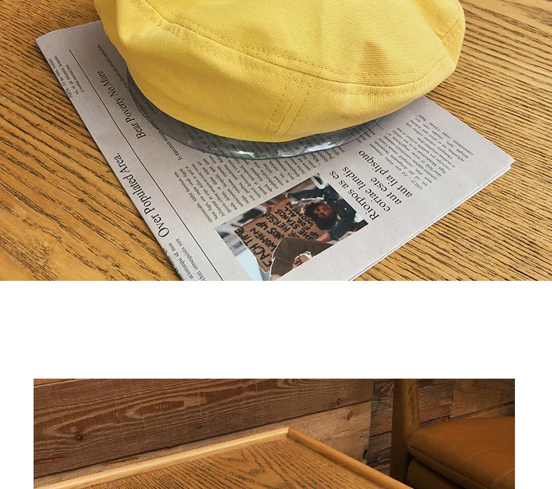 Title 12, Leuke retro barethoed voor dames, effen kleur