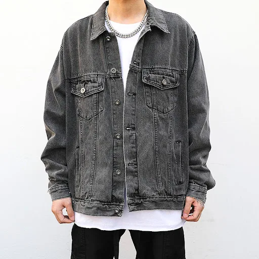 Title 4, Retro Wash en Old Gray losse spijkerjas. Comfor...