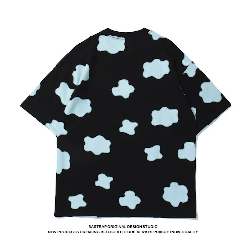Title 7, New Cow Pattern Full Print Cartoon Couple Stude...