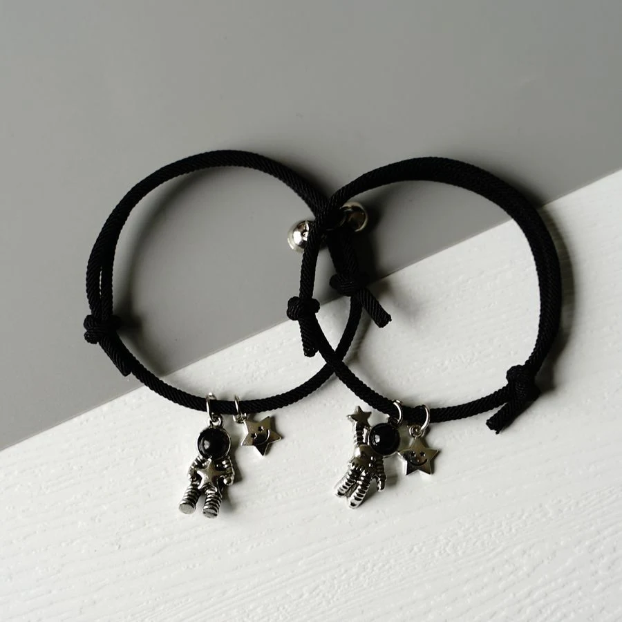 Pulseira de astronauta Simple Dream Star Picking, um acessório que te leva para as estrelas, um presente que inspira sonhos e aventura. — foto 2