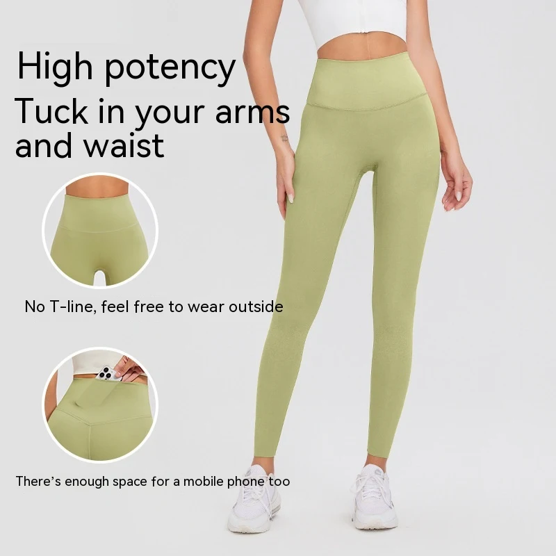 Leggings femininas sem costura, cintura alta, levanta quadril, com estilo e elegância. Conforto e modelagem para realçar sua beleza natural. — foto 26