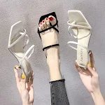 Finger-fine heel, all-match fairy high heel sandals. Versatile and elegant, these sandals complement any outfit, adding — photo 3