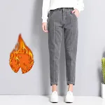 Loose Feet Pants Casual Radish Corduroy Cropped Trousers – Comfortable and stylish casual cropped trousers for a relaxed — photo 8