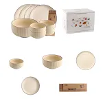 Khaki 19piece set