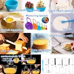110-Piece Baking Tool Set, a complete kit for all your baking needs. Bake cakes, cookies, and more with ease and enjoy t — photo 1