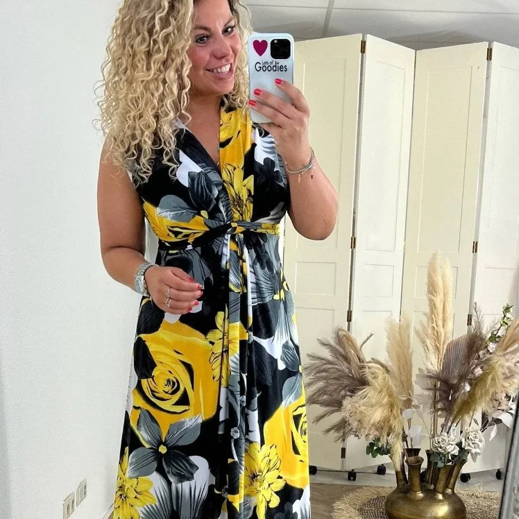 Women's Long Floral Casual Dress — photo 5